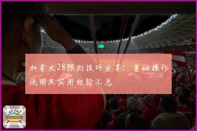 加拿大28预测技巧分享：基础操作说明及实用经验汇总